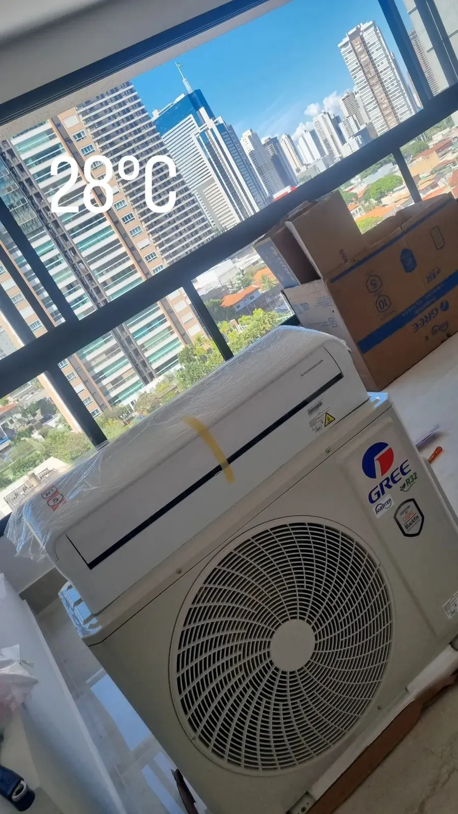 Equipamentos Gree prontos para instalação - UNITEK Goiânia